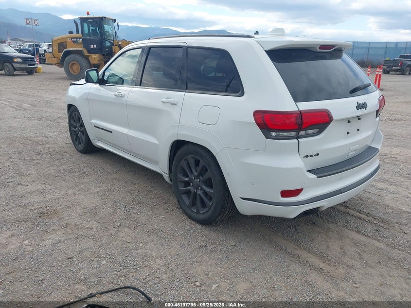 Vin: 1c4rjfcg4kc629438, lot: 46697679, jeep grand cherokee high altitude 4x4 20193