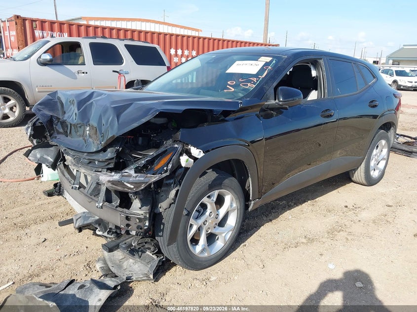 Vin: kl77lfep7tc084607, lot: 46697704, chevrolet trax fwd ls 20262