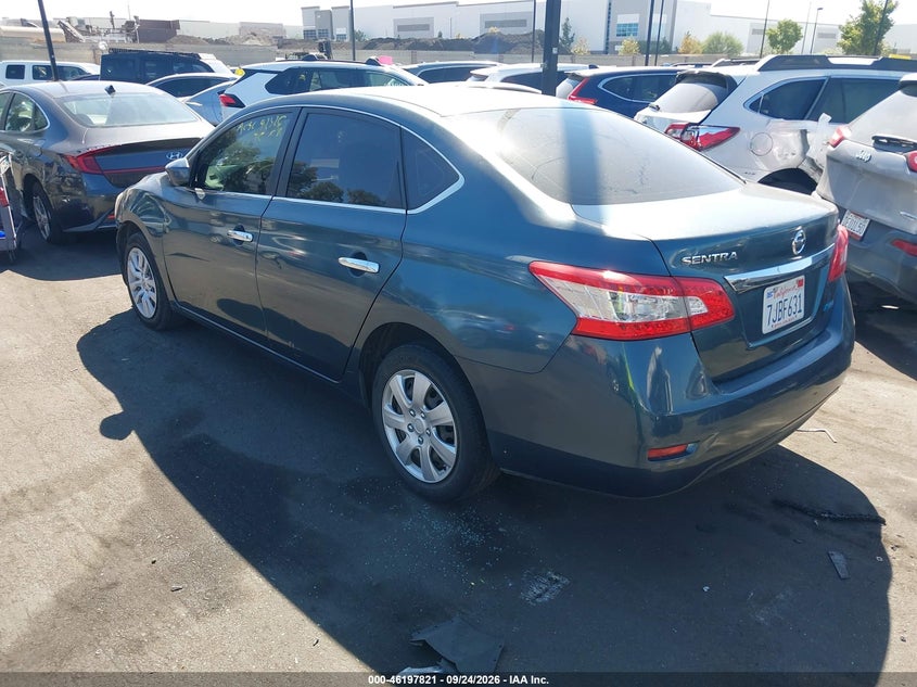 Vin: 3n1ab7ap7ey339938, lot: 46697705, nissan sentra sv 20143