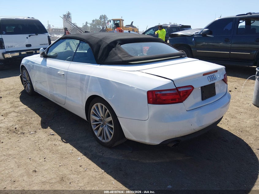 Vin: waucfafh4cn001588, lot: 46697708, audi a5 2.0t premium 20123