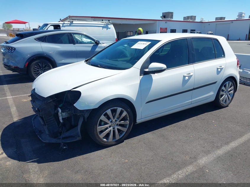 Vin: wvwdm7aj2cw190200, lot: 46697715, volkswagen golf tdi 4-door 20122