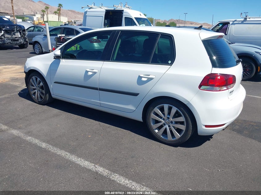 Vin: wvwdm7aj2cw190200, lot: 46697715, volkswagen golf tdi 4-door 20123