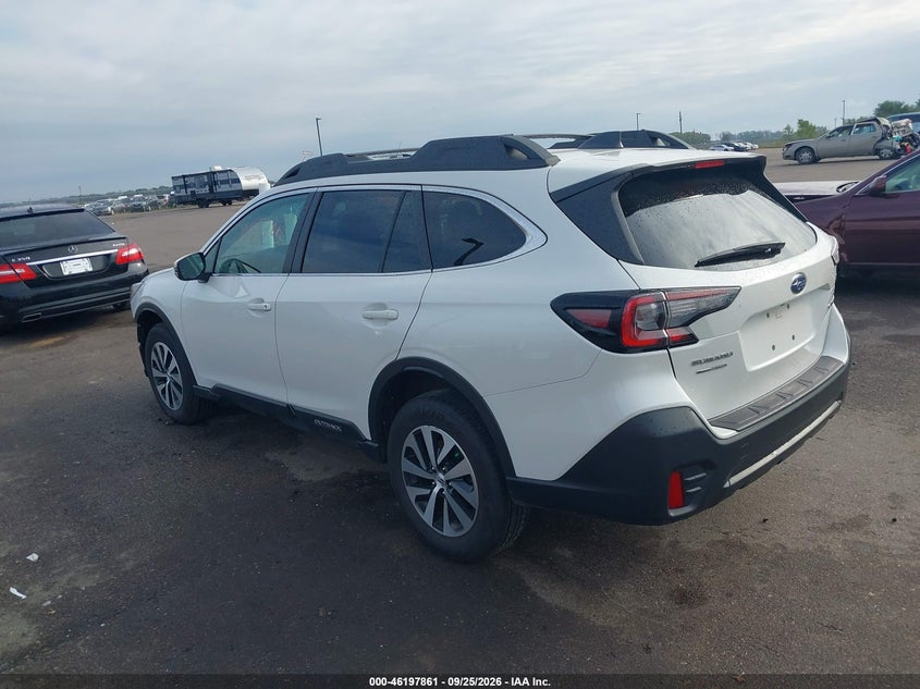Vin: 4s4btadc6n3203731, lot: 46697745, subaru outback premium 20223