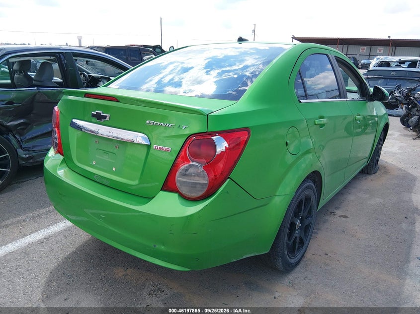Vin: 1g1jc5sb1e4231750, lot: 46697749, chevrolet sonic lt auto 20144