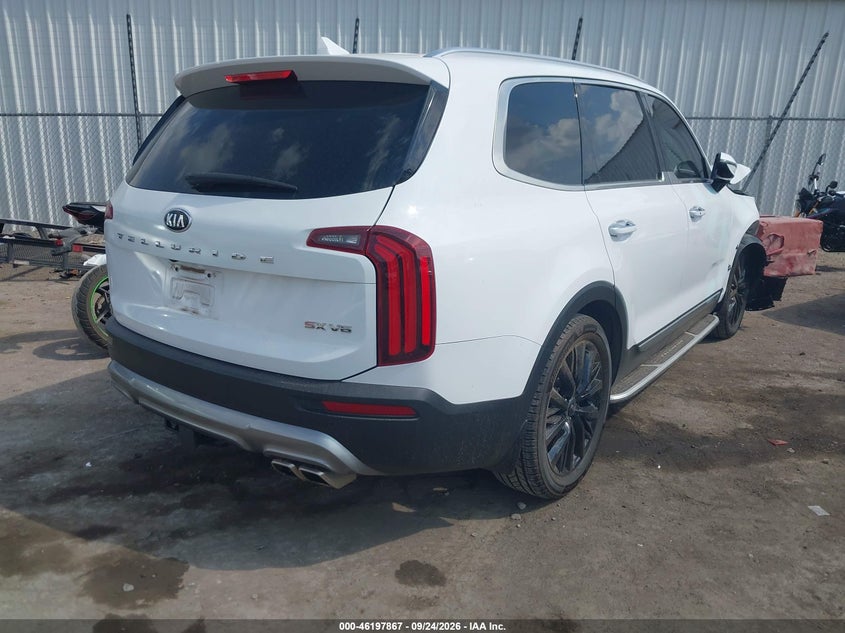 Vin: 5xyp54hc4mg148349, lot: 46697751, kia telluride sx 20214