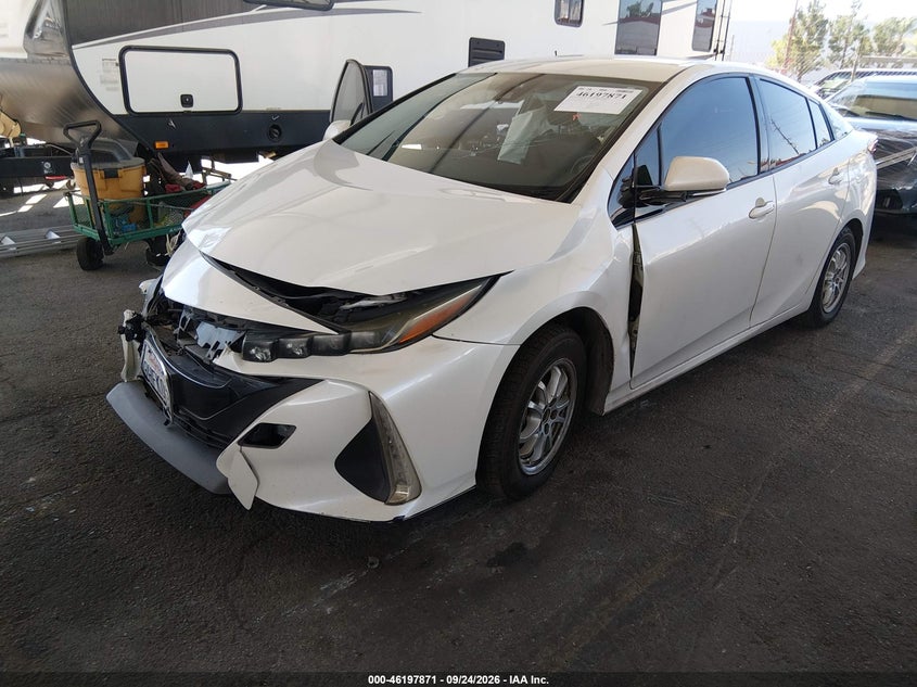 Vin: jtdkarfp3h3040503, lot: 46697755, toyota prius prime premium 20172