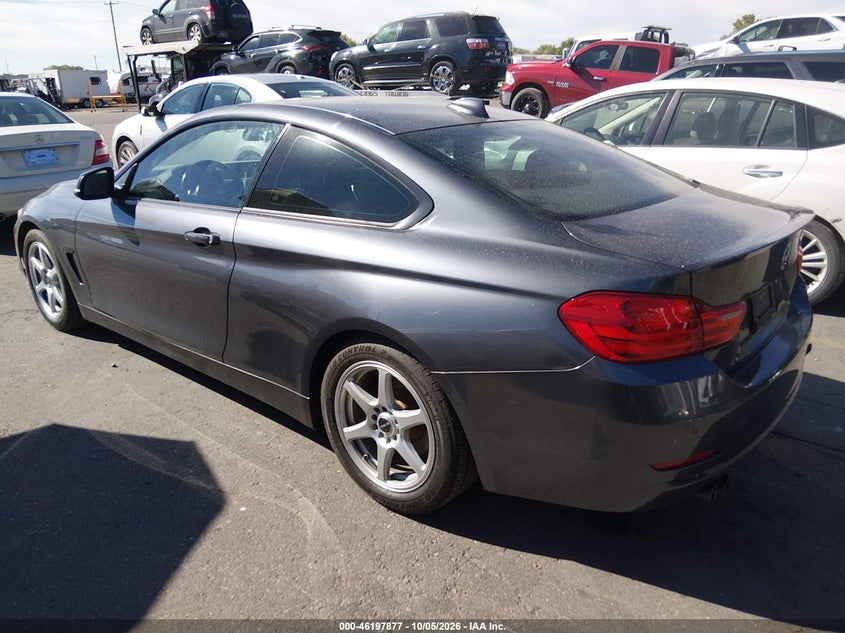 Vin: wba3n7c50fk224572, lot: 46697761, bmw 428i 20153