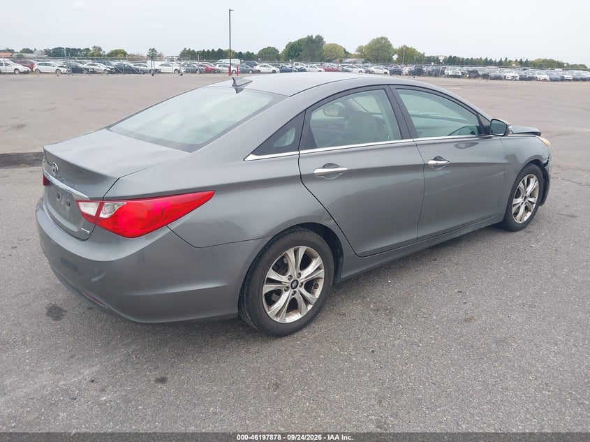 Vin: 5npec4ac2dh631774, lot: 46697762, hyundai sonata limited 20134