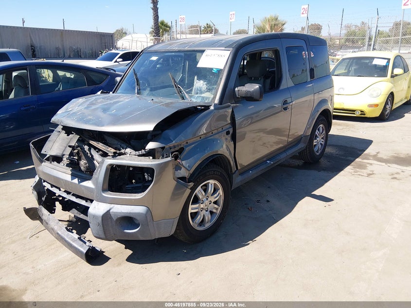 2008 Honda Element Ex, По кругу, IAAI, VIN 5J6YH28798L009499 — фото 2