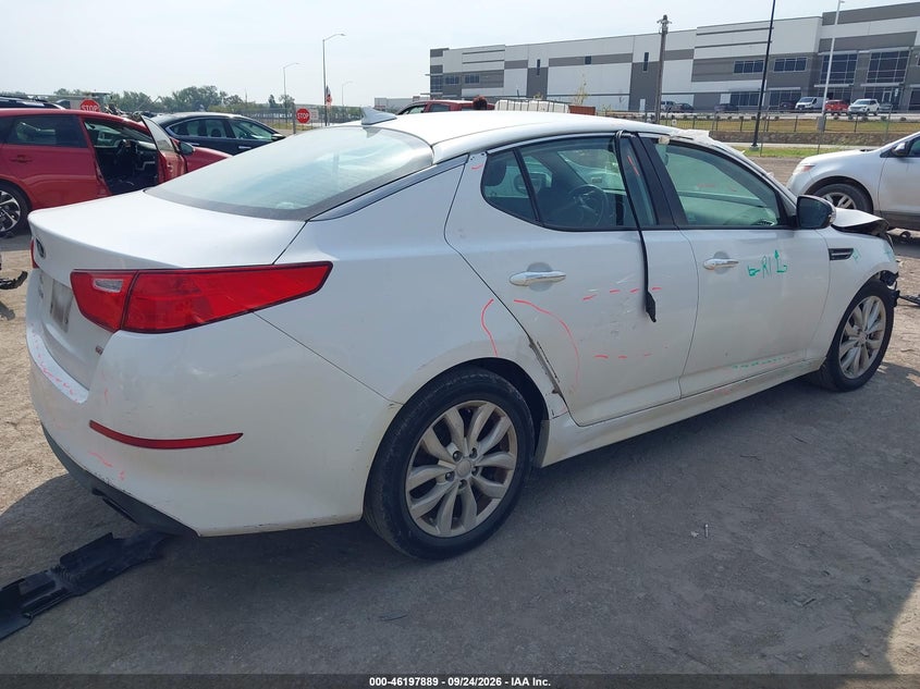 Vin: 5xxgm4a78fg463789, lot: 46697773, kia optima lx 20154