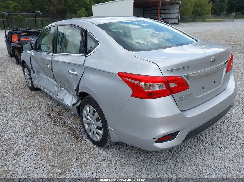 Vin: 3n1ab7ap0hy247316, lot: 46697779, nissan sentra s 20173