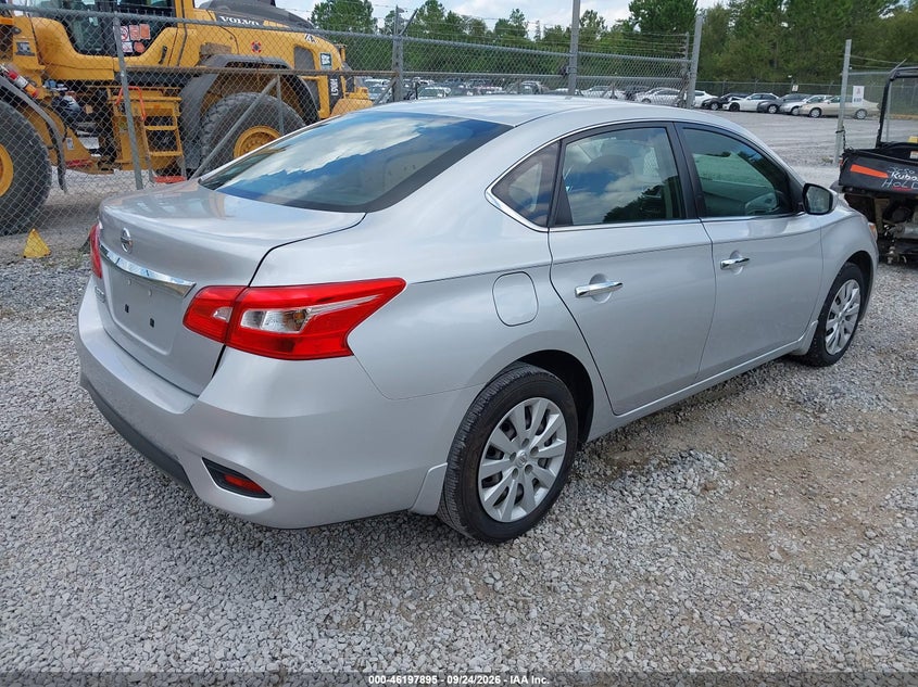 Vin: 3n1ab7ap0hy247316, lot: 46697779, nissan sentra s 20174