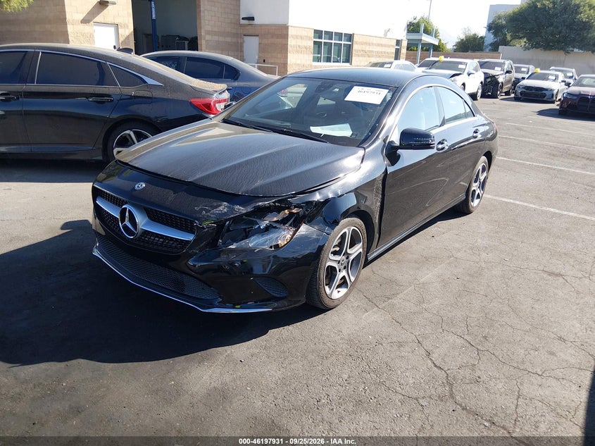 Vin: wddsj4eb7jn594720, lot: 46697815, mercedes-benz cla 250 20182