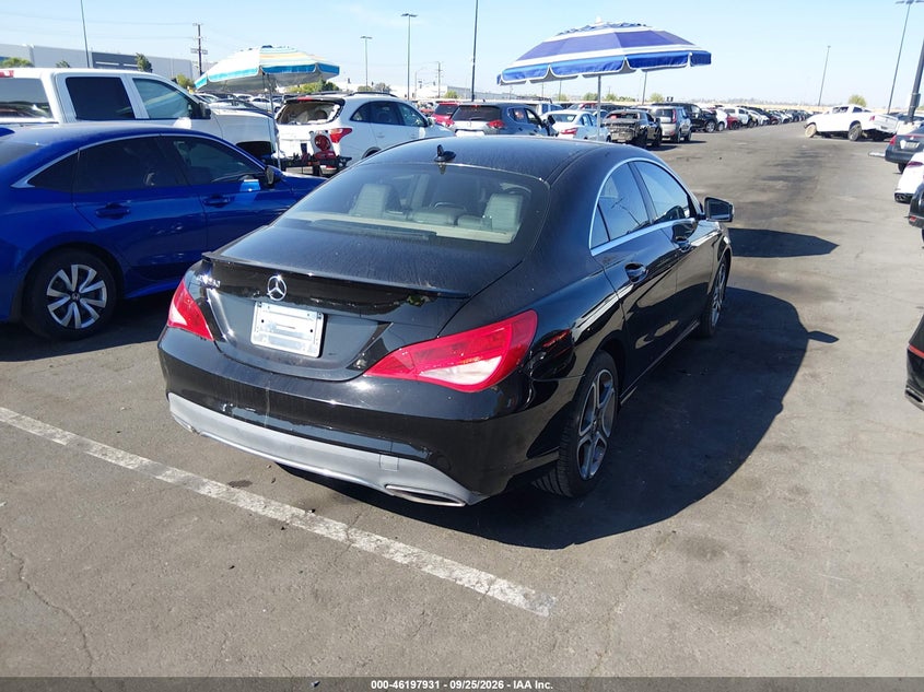Vin: wddsj4eb7jn594720, lot: 46697815, mercedes-benz cla 250 20184