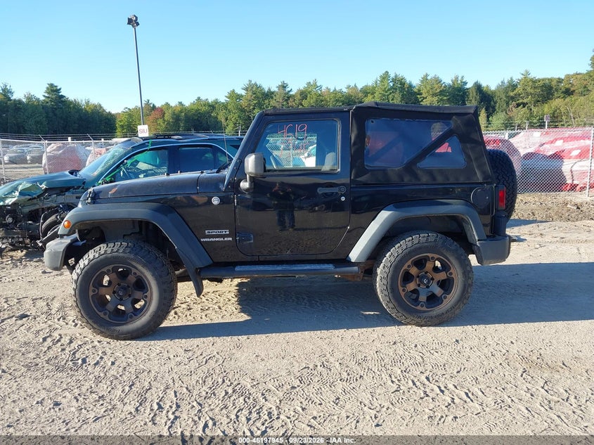 JEEP WRANGLER 2013 VIN 1C4AJWAG9DL546025