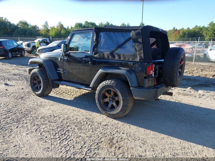 Vin: 1c4ajwag9dl546025, lot: 46697829, jeep wrangler sport 20133