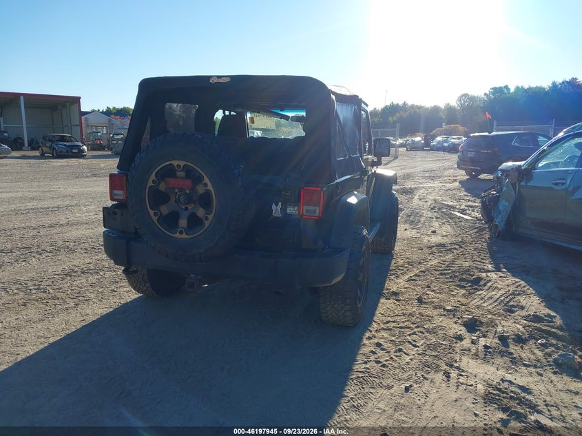 Vin: 1c4ajwag9dl546025, lot: 46697829, jeep wrangler sport 20134