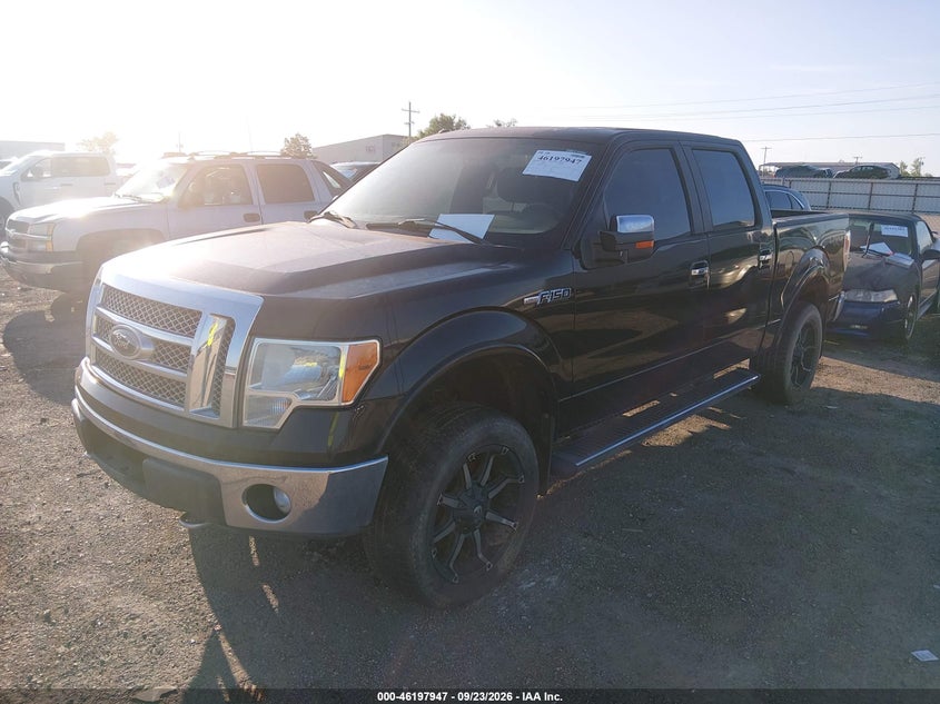 Vin: 1ftfw1ef5bfa77278, lot: 46697831, ford f-150 lariat 20112