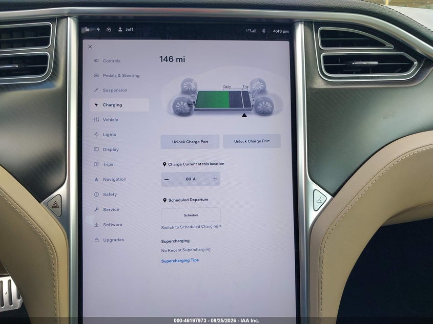 TESLA MODEL S 2013 VIN 5YJSA1DP4DFP25885