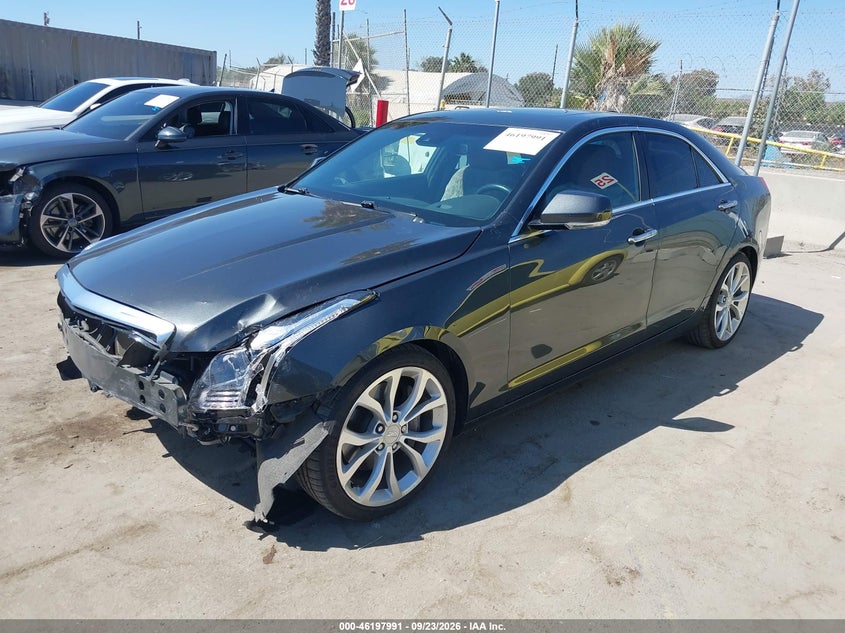 Vin: 1g6ac5s39f0106362, lot: 46697875, cadillac ats performance rwd 20152