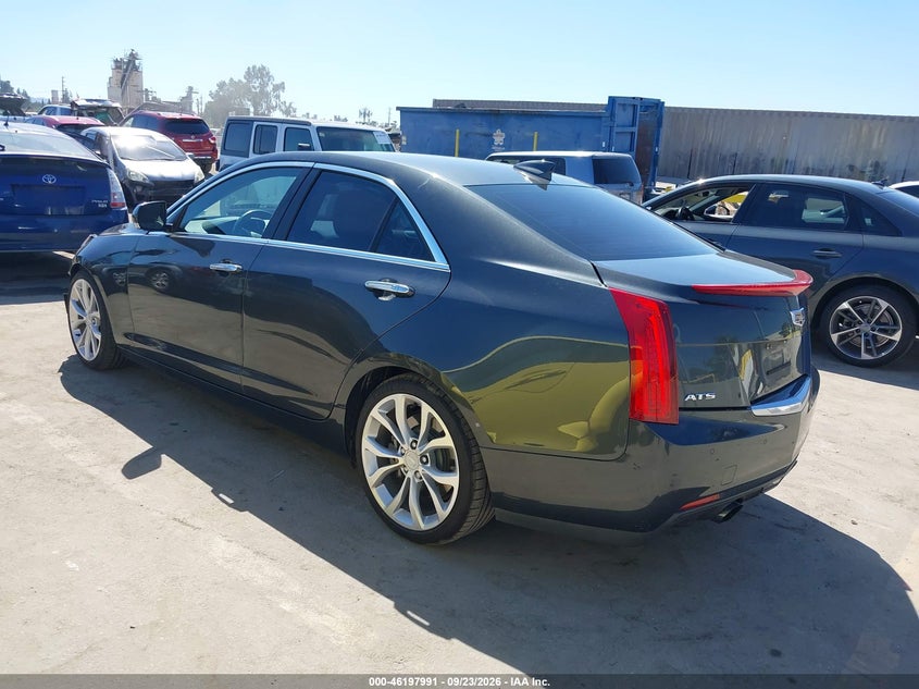 Vin: 1g6ac5s39f0106362, lot: 46697875, cadillac ats performance rwd 20153