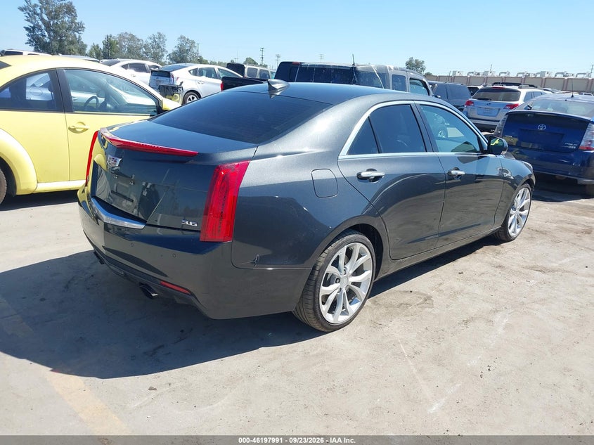 Vin: 1g6ac5s39f0106362, lot: 46697875, cadillac ats performance rwd 20154