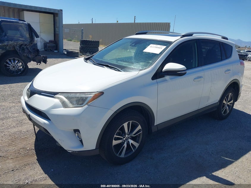 Vin: jtmwfrev5jj162655, lot: 46697889, toyota rav4 xle 20182
