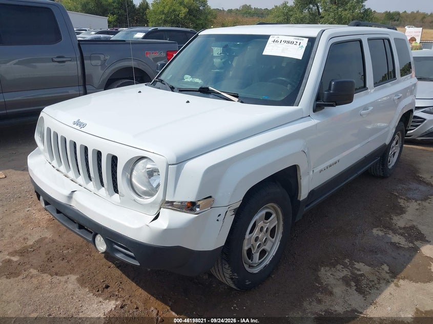 Vin: 1c4njrbbxgd596050, lot: 46697905, jeep patriot sport 20162