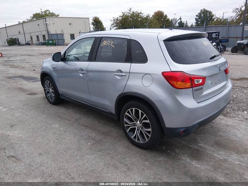 Vin: ja4ap3au7gz065155, lot: 46697906, mitsubishi outlander sport 2.0 es 20163