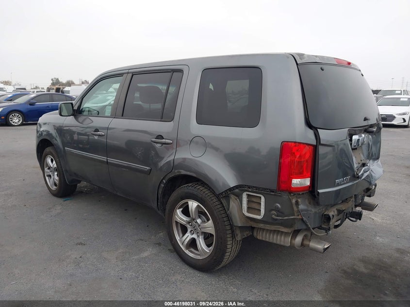 Vin: 5fnyf3h52cb041495, lot: 46697915, honda pilot ex-l 20123