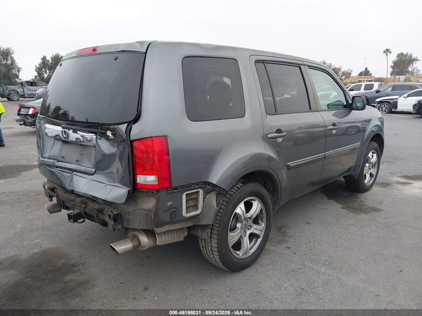 Vin: 5fnyf3h52cb041495, lot: 46697915, honda pilot ex-l 20124
