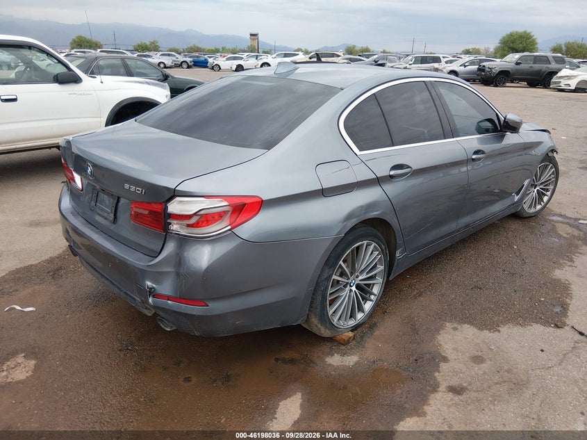 BMW 530I 2019 VIN WBAJA5C56KWW49210