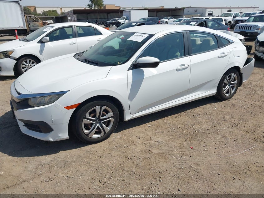 Vin: 2hgfc2f50hh542739, lot: 46697925, honda civic lx 20172