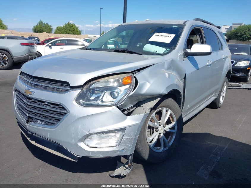 2017 Chevrolet Equinox, Лівий перед, IAAI, VIN 2GNALCEK0H6318119 — фото 2