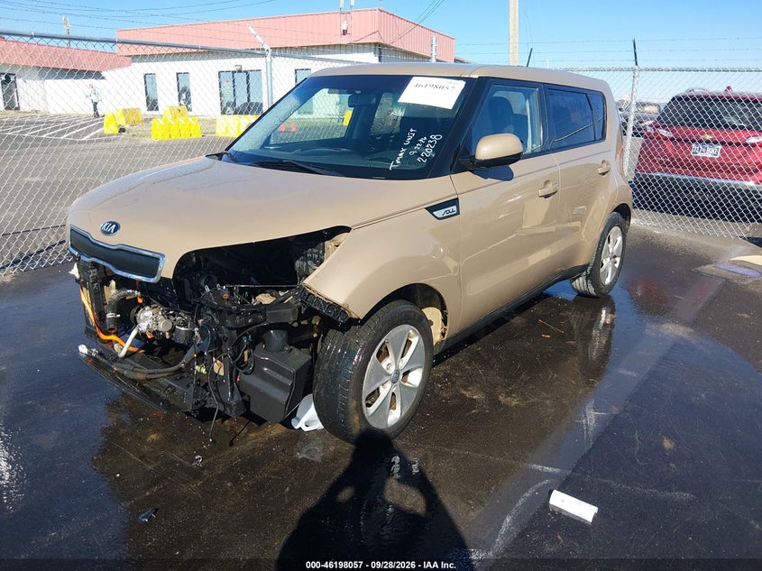 Vin: kndjn2a20f7220238, lot: 46697941, kia soul 20152