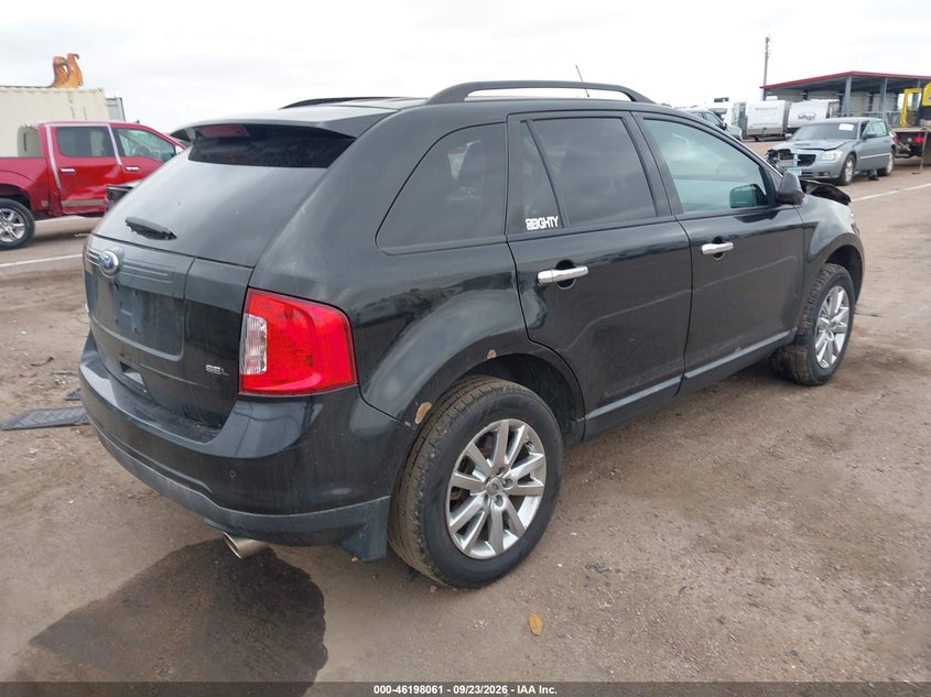 Vin: 2fmdk3jc3bbb18109, lot: 46697945, ford edge sel 20114