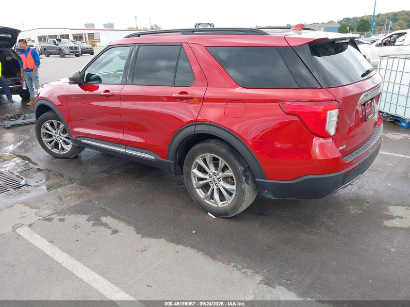 Vin: 1fmsk8dh2lgc46315, lot: 46697951, ford explorer xlt 20203
