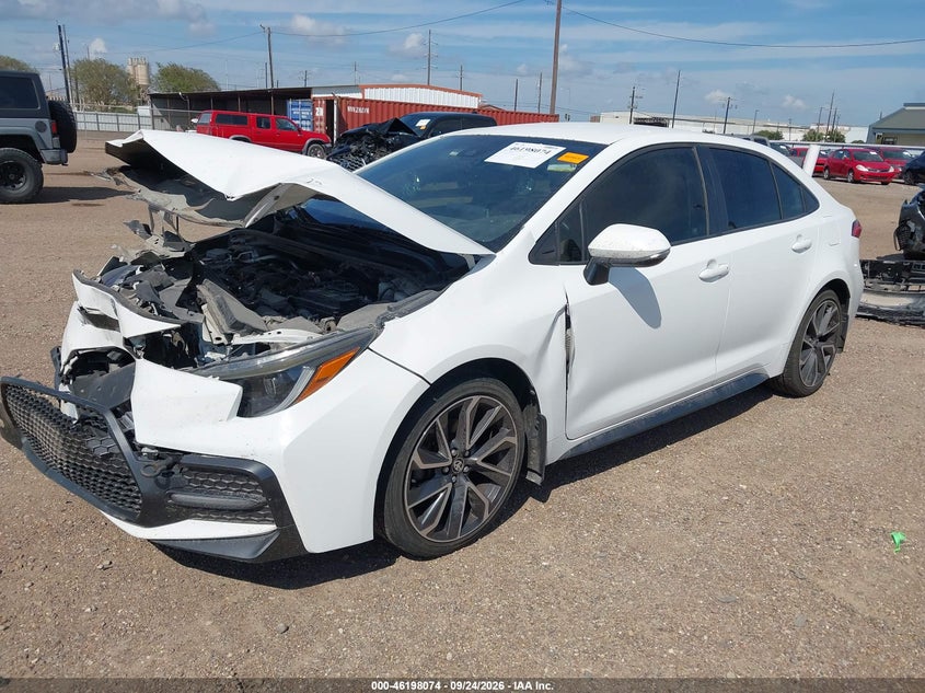 Vin: jtds4rce1lj034472, lot: 46697958, toyota corolla se/night shade 20202