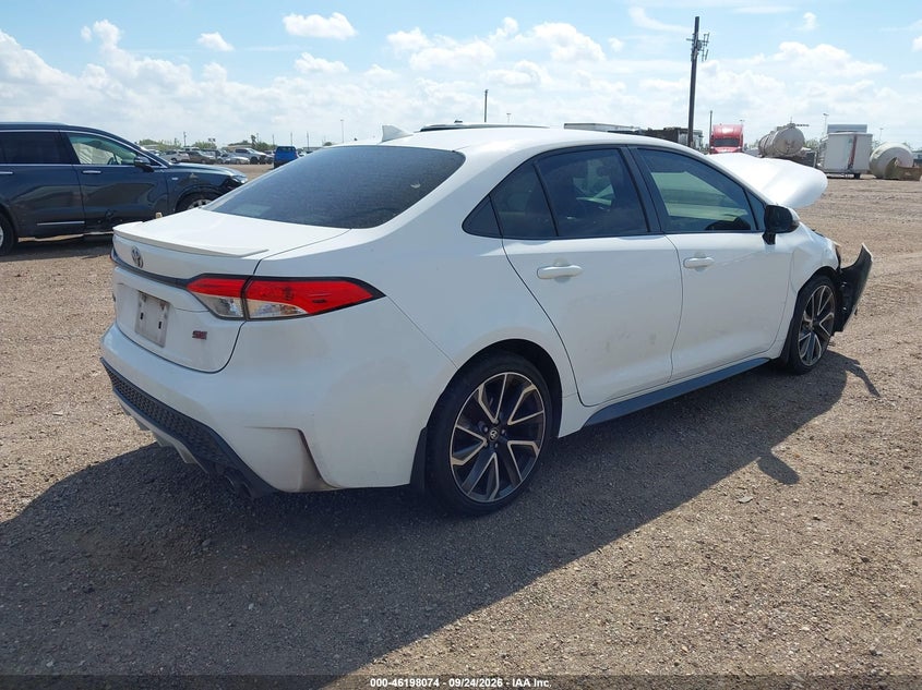 Vin: jtds4rce1lj034472, lot: 46697958, toyota corolla se/night shade 20204