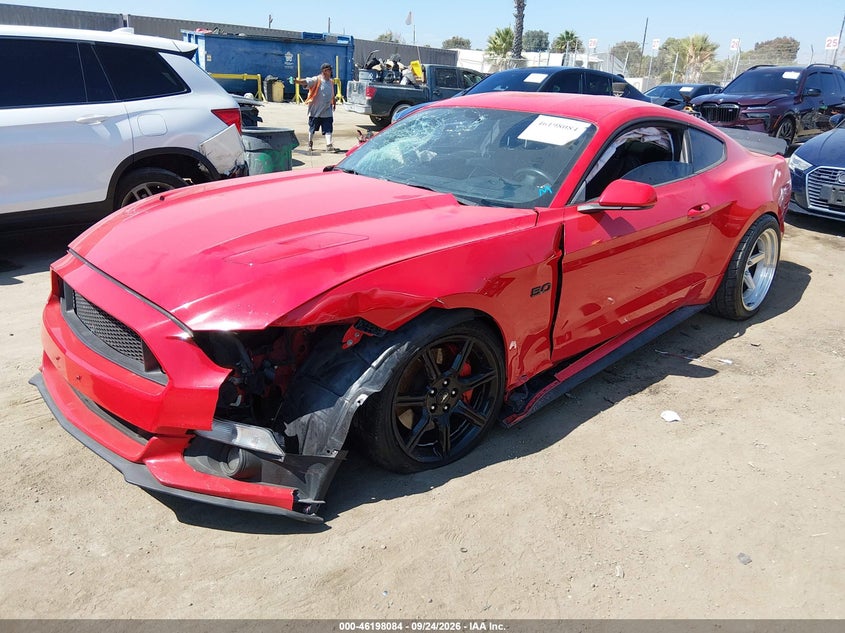 Vin: 1fa6p8cf0h5307063, lot: 46697968, ford mustang gt 20172