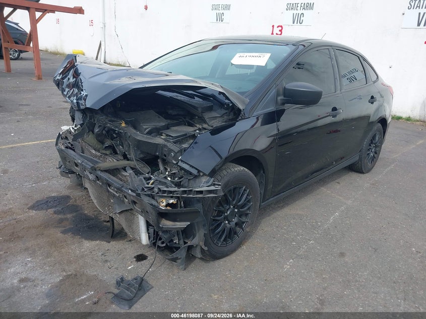 Vin: 1fadp3e20gl247154, lot: 46697971, ford focus s 20162