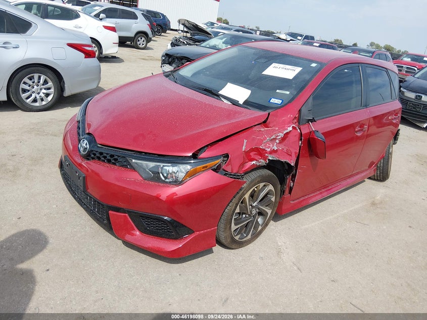 Vin: jtnkarje4jj571597, lot: 46697982, toyota corolla im 20182