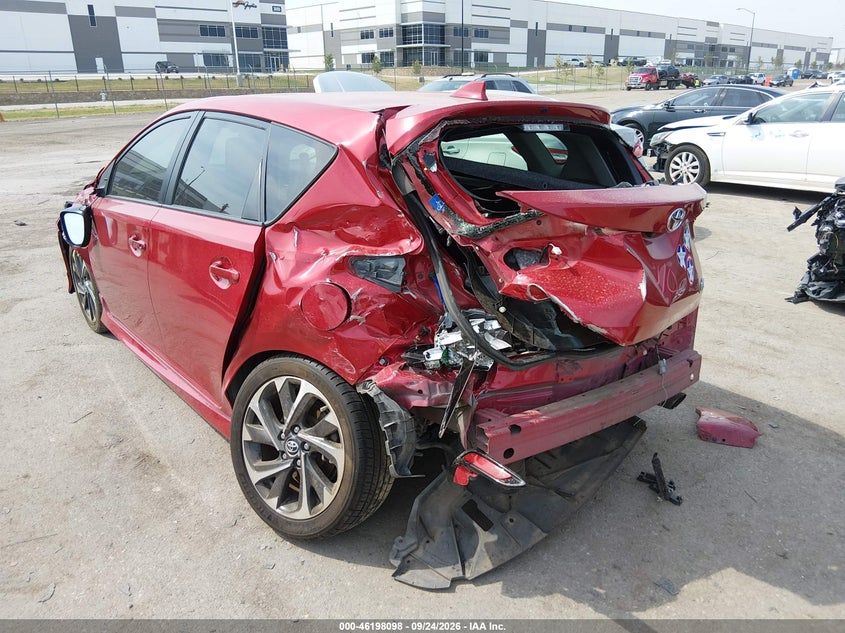 Vin: jtnkarje4jj571597, lot: 46697982, toyota corolla im 20183
