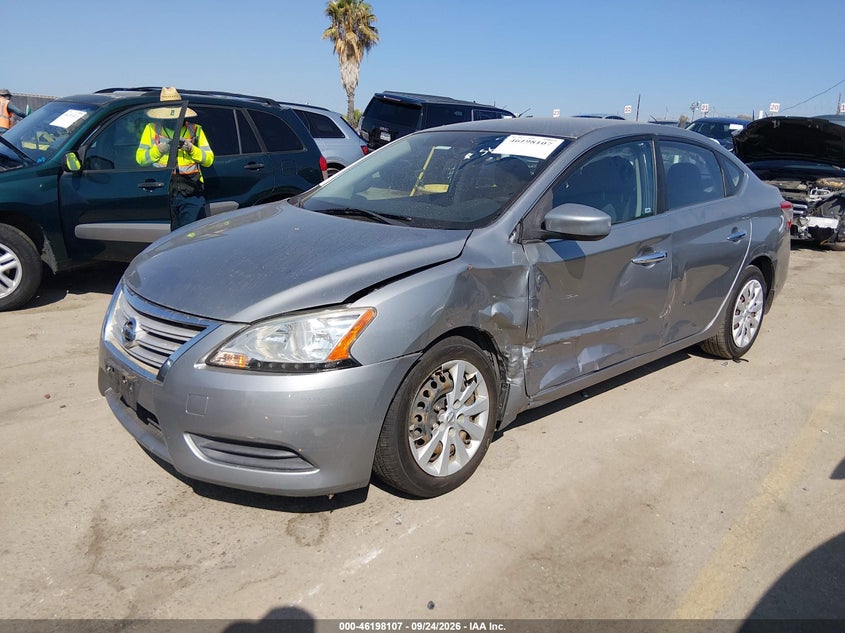 Vin: 3n1ab7ap6dl756933, lot: 46697991, nissan sentra sv 20132