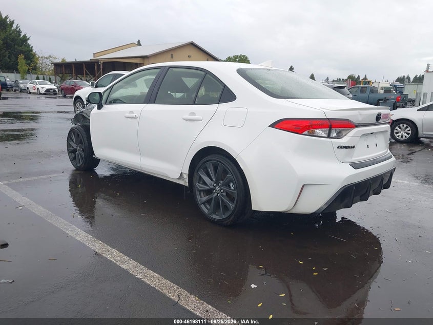 Vin: jtdbcmfe5sj042140, lot: 46697995, toyota corolla hybrid se 20253