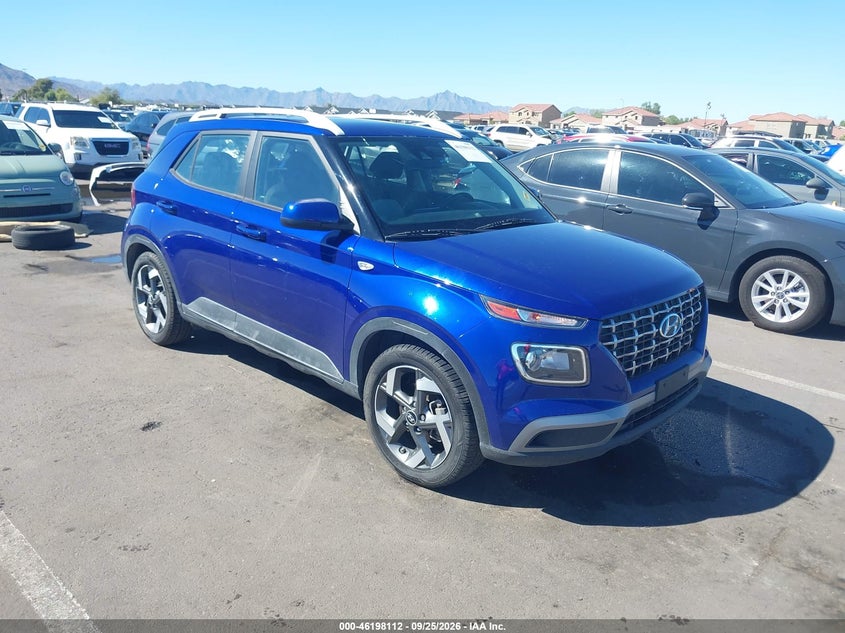 Vin: kmhrc8a38nu195542, lot: 46697996, hyundai venue sel 2022 img_1