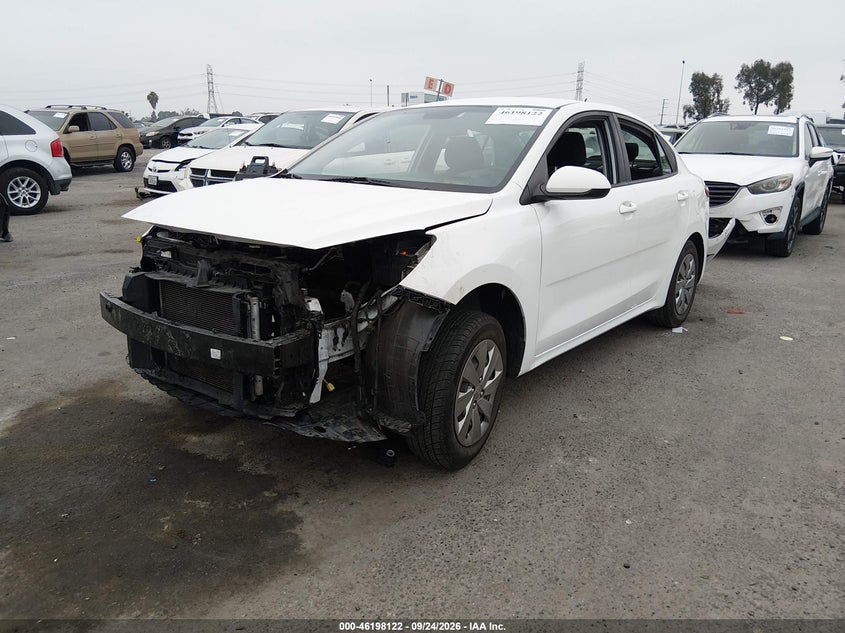 Vin: 3kpa24ad3le279091, lot: 46698006, kia rio s 20202