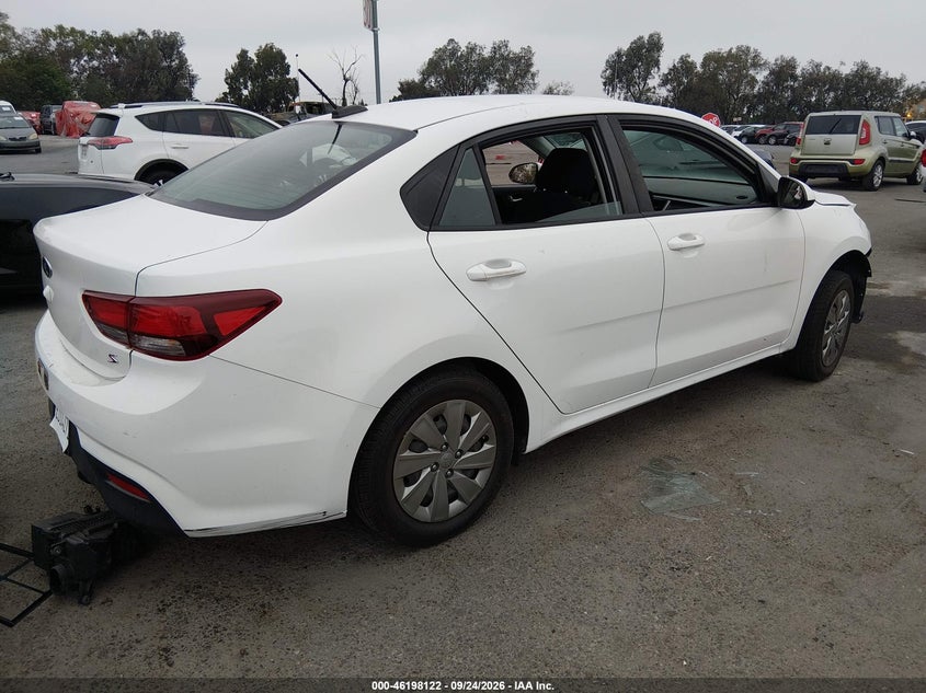 Vin: 3kpa24ad3le279091, lot: 46698006, kia rio s 20204