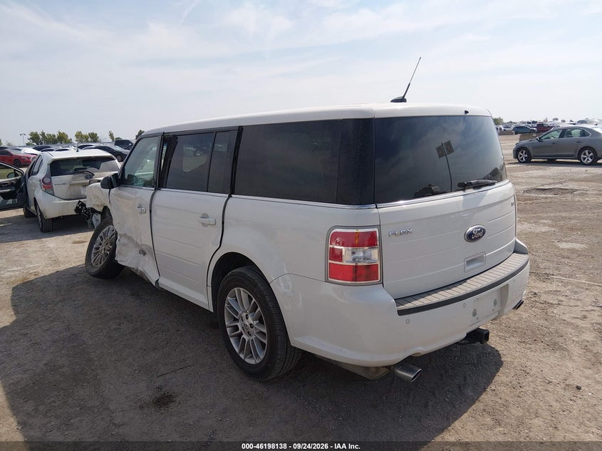 Vin: 2fmgk5c83dbd08819, lot: 46698022, ford flex sel 20133