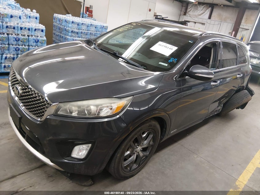 Vin: 5xypkda53hg338332, lot: 46698024, kia sorento 3.3l sx 20172